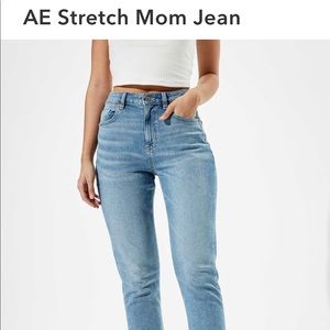 AE Stretch Mom Jeans